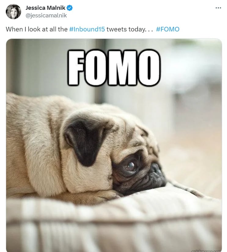 FOMO tweet 