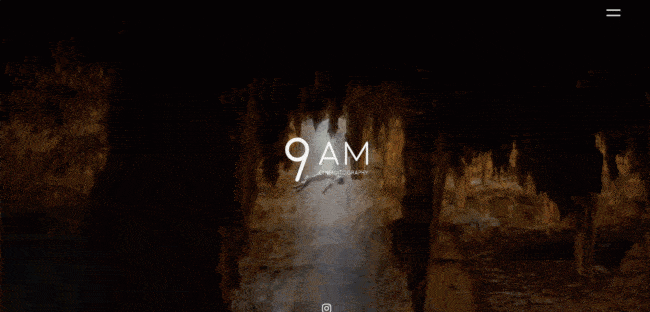 divi themes: 9AM Cinematography website built on Divi
