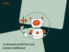 AI demand prediction and website fulfillment