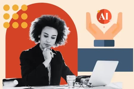 visual metaphor for ai reporting