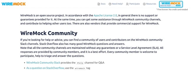API mocking, wiremock