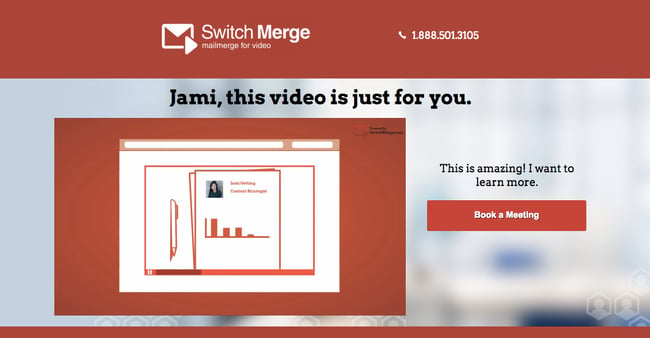 switchmerge vídeo personalizado