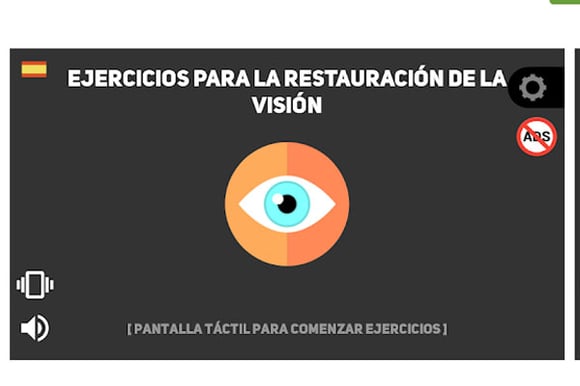 App para ejercicios oculares