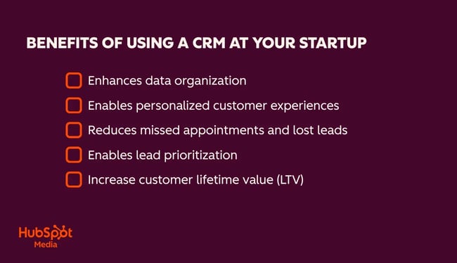 Benefits of using a CRM at your startup
