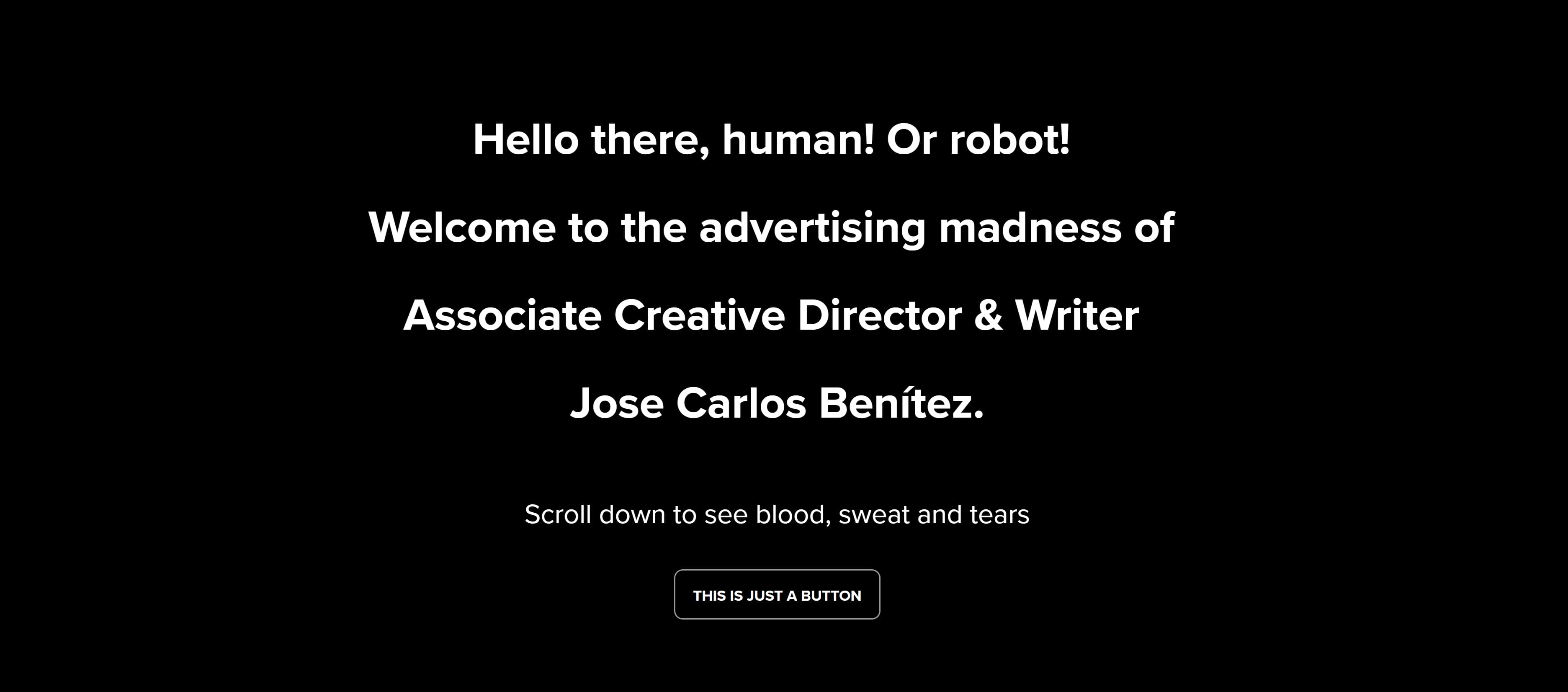 Copywriting portfolio example by Jose Carlos Bentez