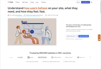 Best Customer Feedback tools- Hotjar