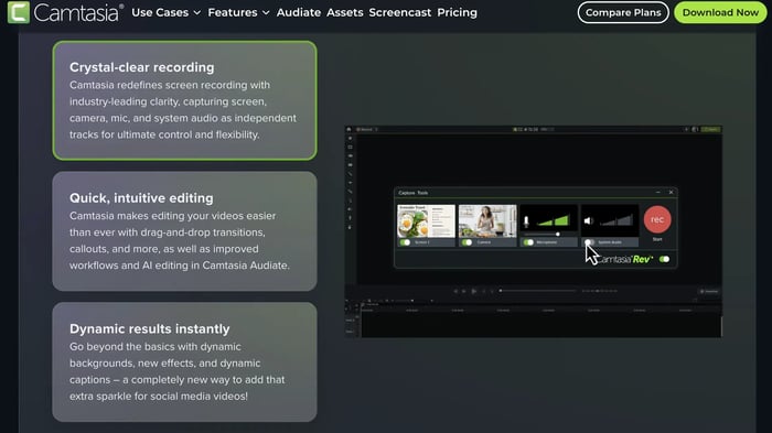 Best Presentation Tools, camtasia