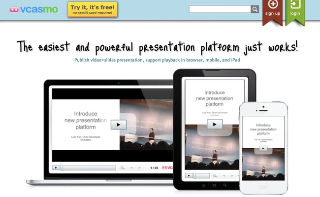 Best Presentation Tools, vcasmo