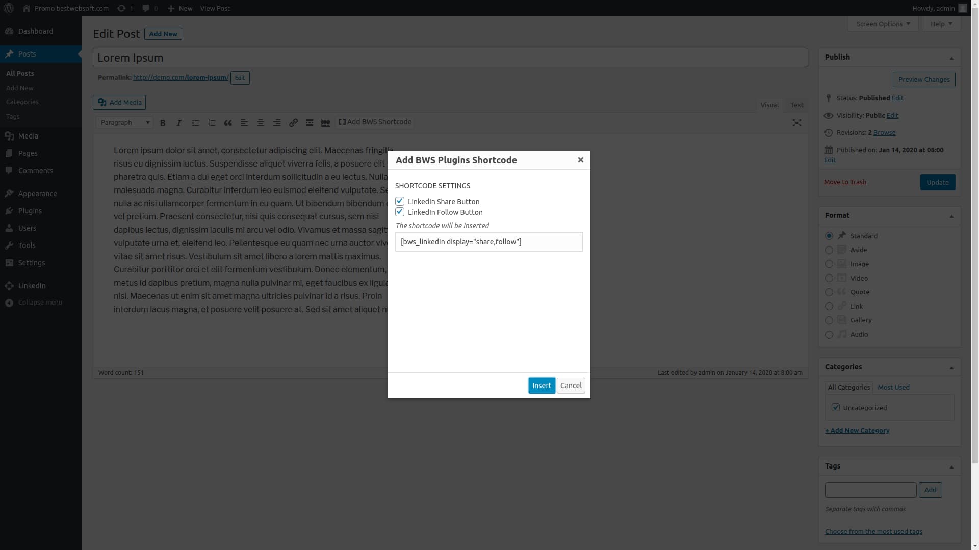 10 Best WordPress Plugins for LinkedIn