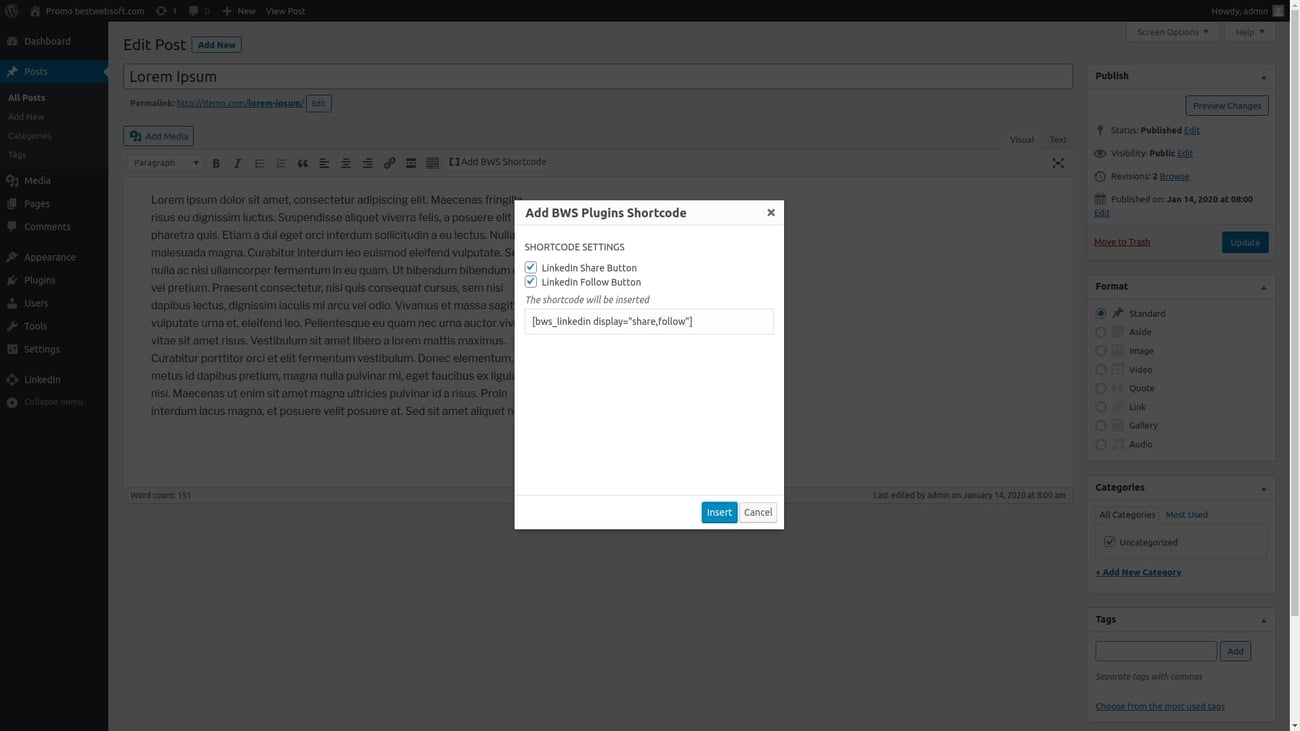 10 Best WordPress Plugins for LinkedIn