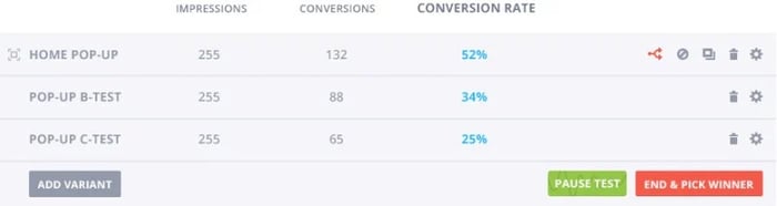 Bloom plugin split Testing