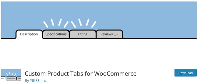 Custom Product Tabs for WooCommerce