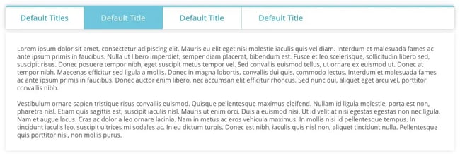 Responsive Tabs (by Oxilab)