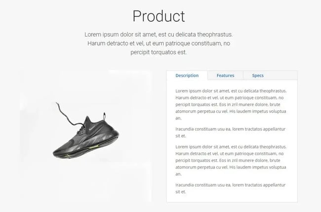 Divi Builder has a Tabs Module that can be added and toggled inside the visual builder interface.