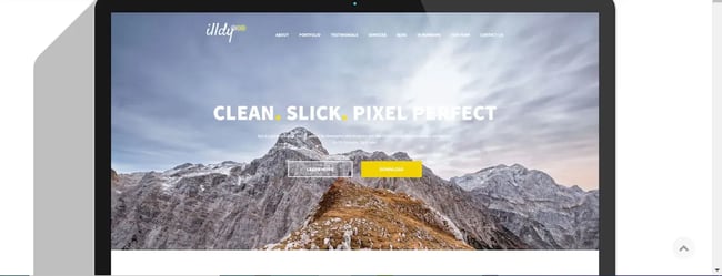 Bootstrap website templates, Colorlib Illdy
