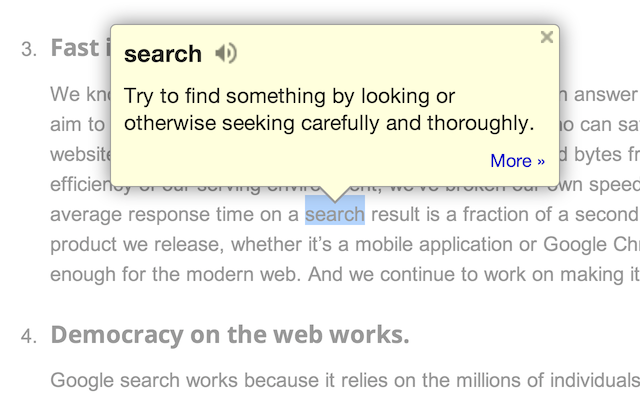 google-dictionary-extensão-googlechrome