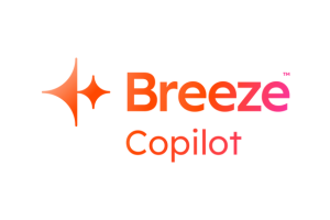 Breeze Copilot small logo white backgrd