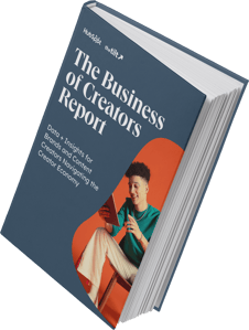 Business of Creators Report cover graphic