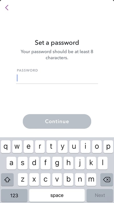 snapchat-password