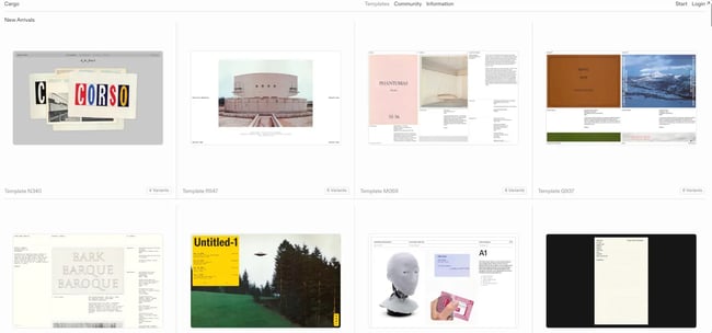 Cargo, Squarespace alternatives