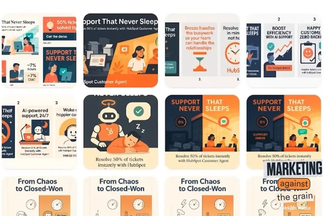 ChatGPT library full of HubSpot assets