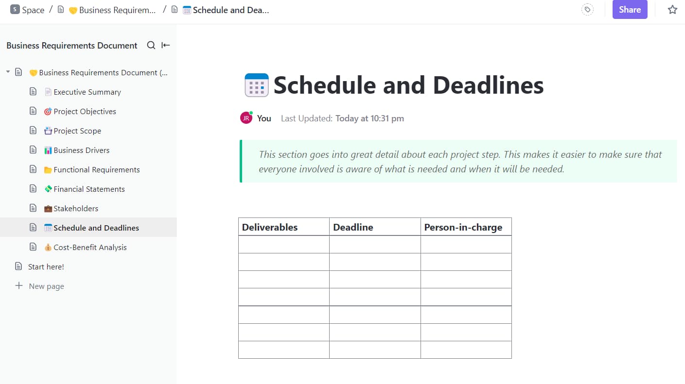 The Business Requirement Document: What It Is and How to Write It [+5 ...