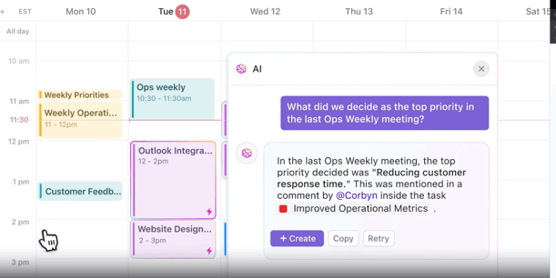 Clickup Calendar