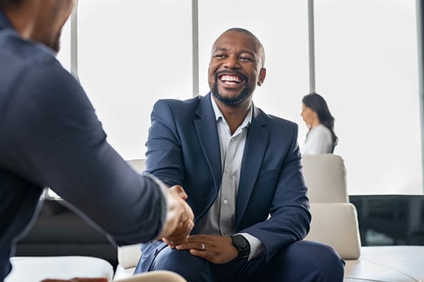 Salesperson discussion their close ratio