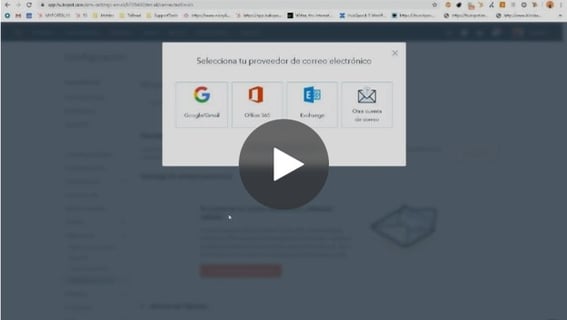 Conectar bandeja de entrada a HubSpot