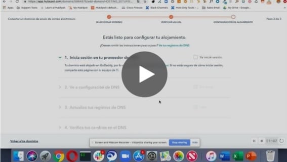 Conectar dominio de correo electrónico