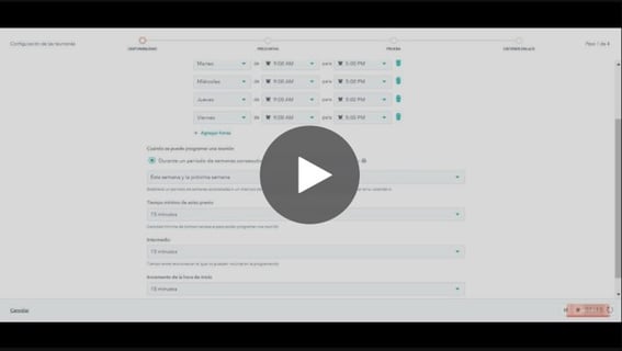 Configurar link de reuniones