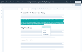 Markenidentität in Content Hub