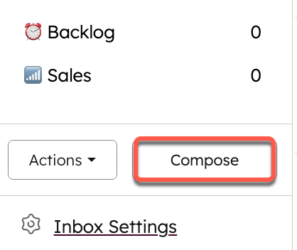 Compose and reply to messages in the conversations inbox