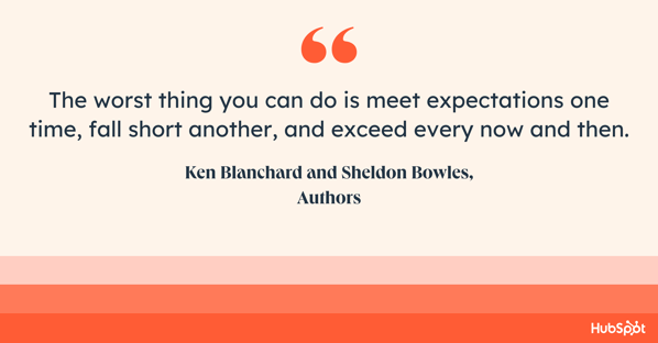customer satisfaction quotes, Ken Blanchard and Sheldon Bowles