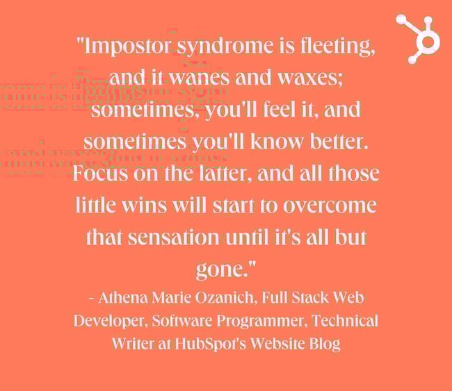 Website development challenges: fighting impostor syndrome 