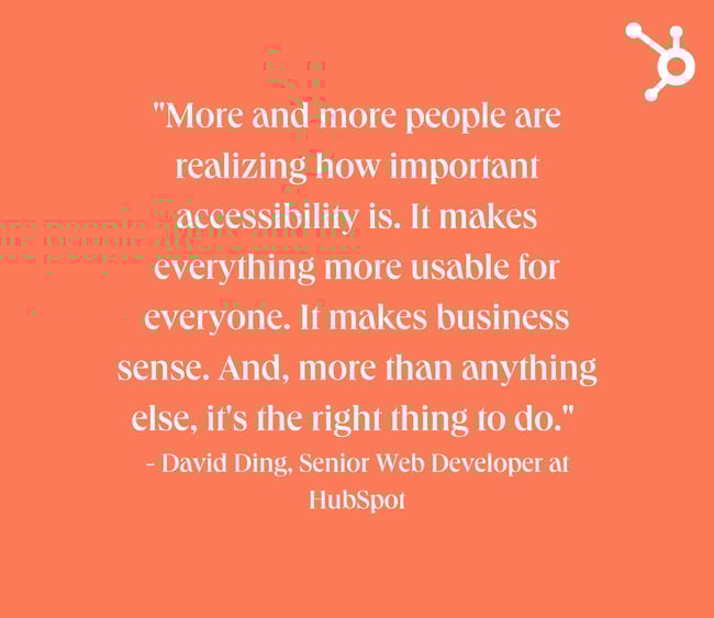 website development challenges: making sure products are accessible to everyone. 