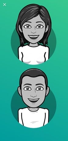 Creación de imagen en Bitmoji