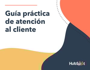 Portada de la Índice de la Guía práctica de atención al cliente