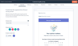 Customer feedback tool from HubSpotCustomer feedback tool from HubSpot