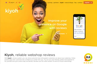 Customer feedback tools, Kiyoh