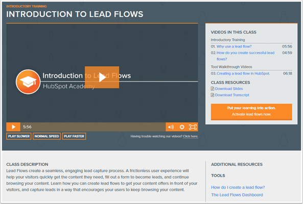 learn lead flows