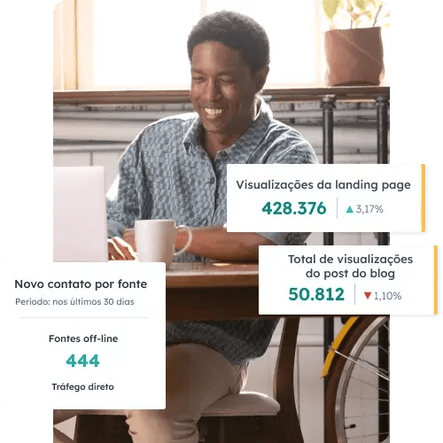 Crie fluxos de trabalho, envie e-mails, crie ramificações se/então, tudo na HubSpot