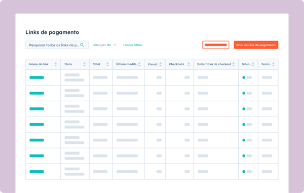 veja como funcionam os links de pagamento da HubSpot