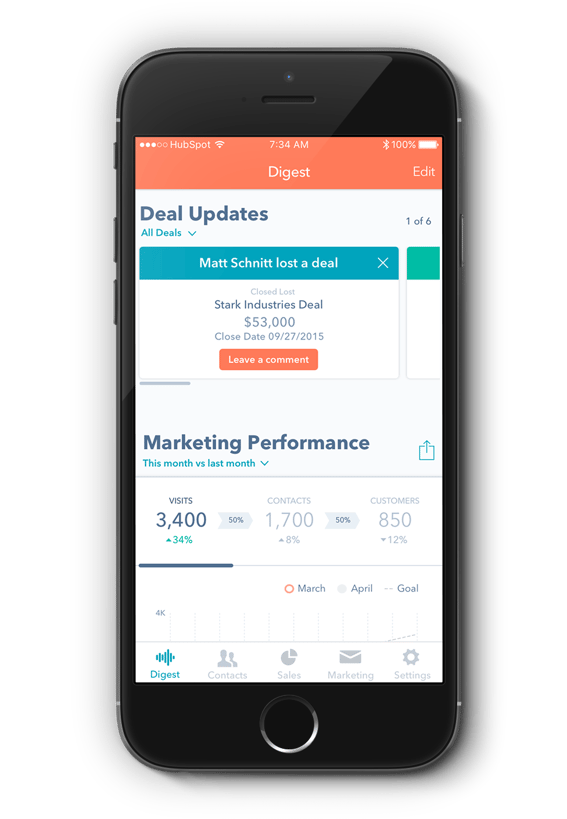 HubSpot Unified Mobile App