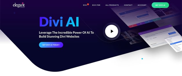 Divi AI Website Builder