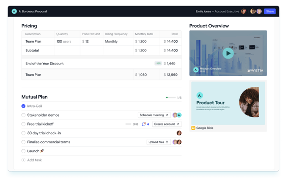 Dock Sales Platform