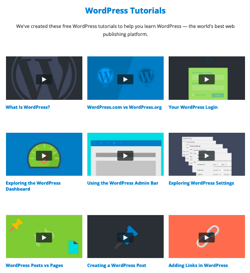 A selection of iTheme's free WordPress tutorials