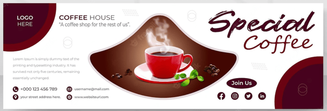 Kreative Signatur beispiel von Freepik Graphic Franchise