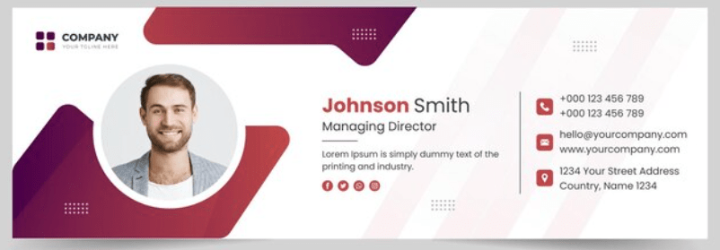 Kreative Signatur beispiel Freepik Zanalox