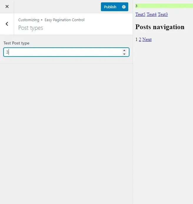 Easy Pagination Control WordPress plugin